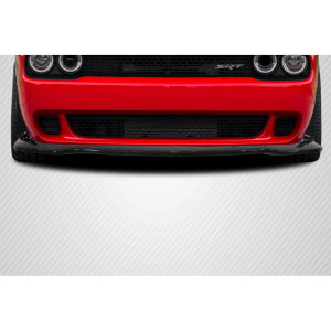 2008-2023 Dodge Challenger Carbon Creations Hellcat Look Front Lip - 1 Piece - image 1
