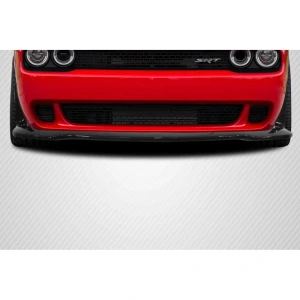 2008-2023 Dodge Challenger Hellcat Look Carbon Fiber Front Lip - image 1