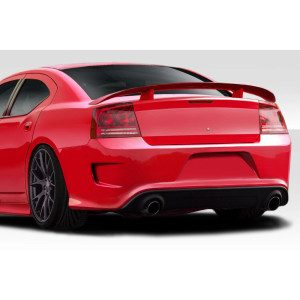 2006-2010 Dodge Charger Duraflex Hellcat Look Rear Bumper - 1 Piece - image 1 2006-2010 Dodge Charger Duraflex Hellcat Look Rear Bumper - 1 Piece - image 1