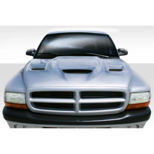 1997-2004 Dodge Dakota 1998-2003 Durango Duraflex Hellcat Look Hood - 1 Piece - image 1 1997-2004 Dodge Dakota 1998-2003 Durango Duraflex Hellcat Look Hood - 1 Piece - image 1