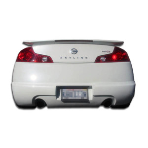 2003-2007 Infiniti G Coupe G35 Duraflex I-Spec Rear Lip Under Spoiler Air Dam - 1 Piece - image 1