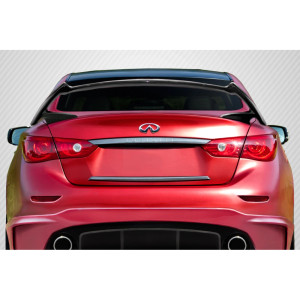 2014-2023 Infiniti Q50 Carbon Creations Impulse Rear Wing Spoiler - 1 Piece - image 1 2014-2023 Infiniti Q50 Carbon Creations Impulse Rear Wing Spoiler - 1 Piece - image 1