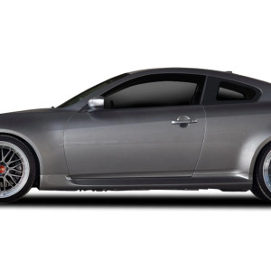 2008-2015 Infiniti G Coupe G37 Q60 IPL Look Side Skirts Rocker Panels - 2 Piece - image 1