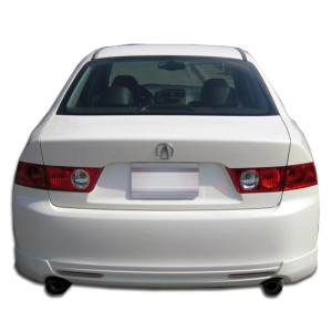 2004-2005 Acura TSX Duraflex J-Spec Rear Lip Under Spoiler Air Dam - 1 Piece - image 1