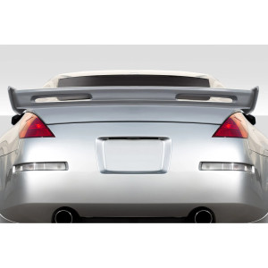 2003-2008 Nissan 350Z Z33 2DR Coupe Duraflex J-Spec Wing Trunk Lid Spoiler - 1 Piece - image 1 2003-2008 Nissan 350Z Z33 2DR Coupe Duraflex J-Spec Wing Trunk Lid Spoiler - 1 Piece - image 1