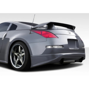 2003-2008 Nissan 350Z Z33 Duraflex J-Spec 2 Rear Lip Under Spoiler Air Dam - 1 Piece - image 1 2003-2008 Nissan 350Z Z33 Duraflex J-Spec 2 Rear Lip Under Spoiler Air Dam - 1 Piece - image 1