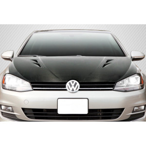 2015-2021 Volkswagen Golf / GTI Carbon Creations DriTech K Design Hood - 1 Piece - image 1 2015-2021 Volkswagen Golf / GTI Carbon Creations DriTech K Design Hood - 1 Piece - image 1