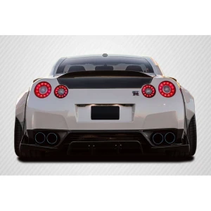 2009-2016 Nissan GT-R R35 LBW Rear Diffuser / Splitters - 3 Piece - image 1