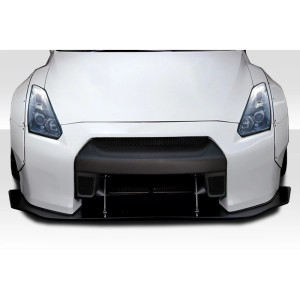 2009-2016 Nissan GT-R R35 Duraflex LBW Front Splitter - 1 Piece - image 1 2009-2016 Nissan GT-R R35 Duraflex LBW Front Splitter - 1 Piece - image 1
