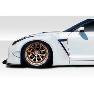 2009-2021 Nissan GT-R R35 Duraflex LBW Front Fender Flares - 4 Piece - image 1 2009-2021 Nissan GT-R R35 Duraflex LBW Front Fender Flares - 4 Piece - image 1