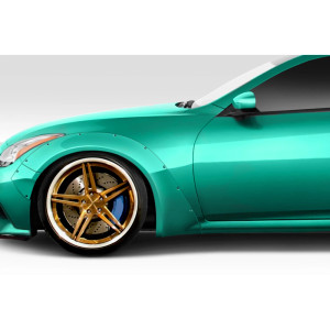 2008-2015 Infiniti G Coupe G37 Q60 Duraflex LBW Front Fender Flares - 4 Piece - image 1 2008-2015 Infiniti G Coupe G37 Q60 Duraflex LBW Front Fender Flares - 4 Piece - image 1