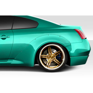 2008-2015 Infiniti G Coupe G37 Q60 LBW Rear Fender Flares - 4 Piece - image 1