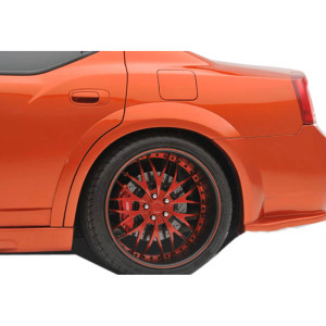 2006-2010 Dodge Charger Couture Polyurethane Luxe Wide Body Rear Fender Flares - 2 Piece - image 1