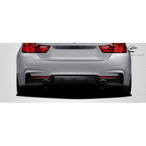 2014-2020 BMW 4 Series F32 Carbon Creations DriTech M Performance Look Rear Diffuser - 1 Piece (S) - image 1