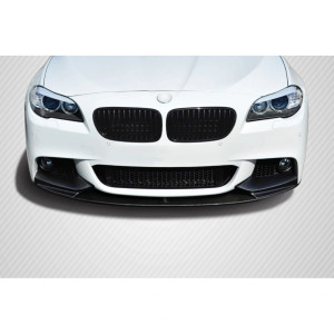2011-2016 BMW 5 Series F10 M Performance Look Front Lip Splitter ( will only fit M Sport bumpers ) - 1 Piece - image 1