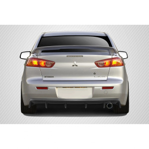 2008-2017 Mitsubishi Lancer 4DR M Power Rear Diffuser - 1 Piece - image 1