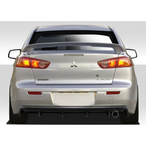 2008-2017 Mitsubishi Lancer 4DR M Power Rear Diffuser - 1 Piece - image 1