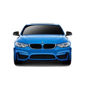 2012-2018 BMW 3 Series F30 Polyurethane M3 Look Front Bumper - 1 Piece - image 1