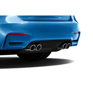 2012-2018 BMW 3 Series F30 M3 Look Rear Diffuser ( must be used with M3 look rear bumper) - 1 Piece - image 1