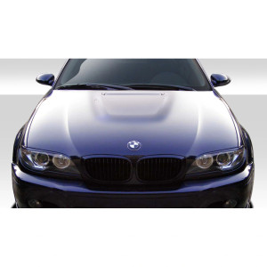 2004-2006 BMW 3 Series E46 2DR M3 Look Hood- 1 Piece - image 1