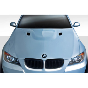 2006-2008 BMW 3 Series E90 4DR Duraflex M3 Look Hood - 1 Piece - image 1