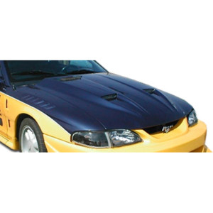 1994-1998 Ford Mustang Duraflex Mach 1 Hood - 1 Piece - image 1 1994-1998 Ford Mustang Duraflex Mach 1 Hood - 1 Piece - image 1