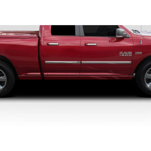 2009-2018 Dodge Ram Quad Cab Duraflex MP-R Side Skirts Rocker Panels - 6 Piece - image 1