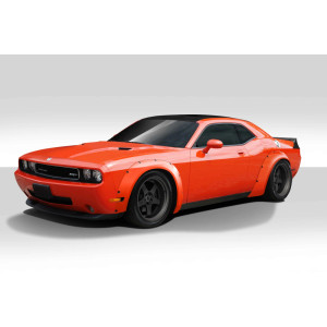 2008-2023 Dodge Challenger Duraflex Novara Wide Body Kit - 7 Piece - image 1