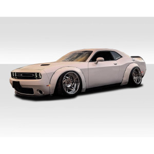 2008-2023 Dodge Challenger Duraflex Novara Wide Body Kit - 4 Piece - image 1 2008-2023 Dodge Challenger Duraflex Novara Wide Body Kit - 4 Piece - image 1