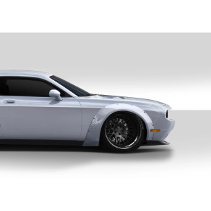 2008-2023 Dodge Challenger Duraflex Novara Wide Body Front Fender Flares - 2 Piece - image 1 2008-2023 Dodge Challenger Duraflex Novara Wide Body Front Fender Flares - 2 Piece - image 1