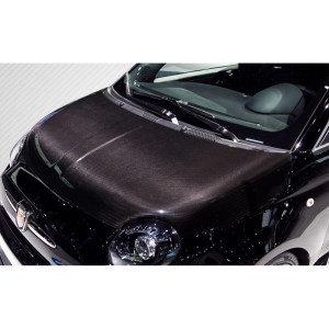 2012-2019 Fiat 500 DriTech OEM Look Hood - 1 Piece (S) - image 1