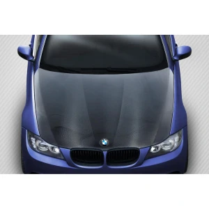 2009-2011 BMW 3 Series OEM Look Carbon Fiber Hood - image 1