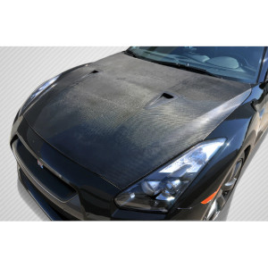 2009-2016 Nissan GT-R R35 Carbon Creations OEM Look Hood - 1 Piece - image 1 2009-2016 Nissan GT-R R35 Carbon Creations OEM Look Hood - 1 Piece - image 1