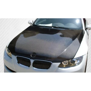 2007-2010 BMW 3 Series OEM Look Carbon Fiber Hood - image 1