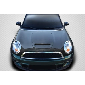 2007-2015 MINI Cooper OEM Look Carbon Fiber Hood - image 1