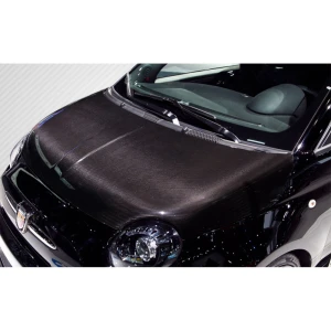 2012-2019 Fiat 500 DriTech OEM Look Hood - 1 Piece - image 1