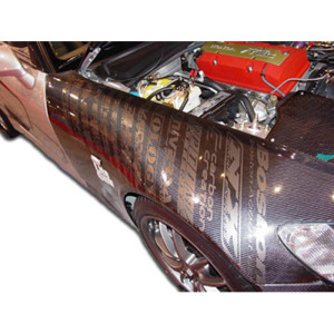 2000-2009 Honda S2000 Carbon Creations OEM Look Fenders - 2 Piece - image 1