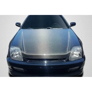 1997-2001 Honda Prelude OEM Look Carbon Fiber Hood - image 1