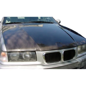 1992-1998 BMW 3 Series OEM Look Carbon Fiber Hood - image 1