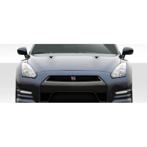 2009-2016 Nissan GT-R R35 OEM Facelift Look Conversion Front Grille - 1 Piece (S) - image 1