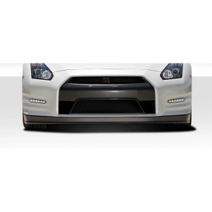 2009-2016 Nissan GT-R R35 OEM Facelift Look Conversion Front Lip Under Air Dam Spoiler- 2 Piece (S) - image 1