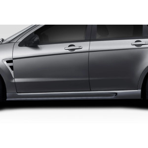2008-2011 Ford Focus 4DR Piranha Side Skirts Rocker Panels - 2 Piece - image 1