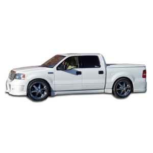 2004-2008 Ford F-150 4DR Platinum Side Skirts Rocker Panels - 4 Piece - image 1