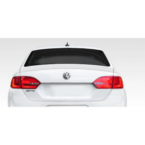 2011-2014 Volkswagen Jetta Duraflex R Look Rear Wing Trunk Lid Spoiler - 3 Piece - image 1 2011-2014 Volkswagen Jetta Duraflex R Look Rear Wing Trunk Lid Spoiler - 3 Piece - image 1