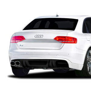 2009-2012 Audi A4 B8 4DR R-1 Rear Diffuser - 1 Piece - image 1 2009-2012 Audi A4 B8 4DR R-1 Rear Diffuser - 1 Piece - image 1