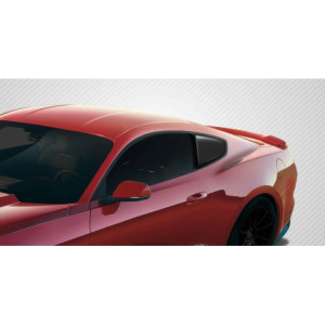2015-2023 Ford Mustang Carbon Creations R-Spec Window Scoop - 2 Piece (S) - image 1 2015-2023 Ford Mustang Carbon Creations R-Spec Window Scoop - 2 Piece (S) - image 1
