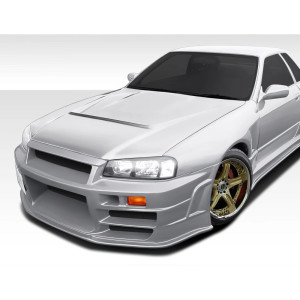1989-1994 Nissan Skyline 2DR R32 Duraflex R324 Conversion Front Bumper - 1 Piece - image 1 1989-1994 Nissan Skyline 2DR R32 Duraflex R324 Conversion Front Bumper - 1 Piece - image 1