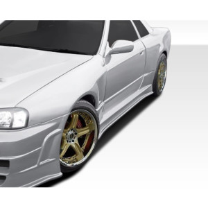 1989-1994 Nissan Skyline 2DR R32 R324 Conversion Side Skirts Rocker Panels - 2 Piece - image 1
