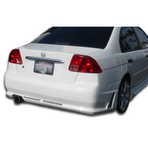 2001-2005 Honda Civic 4DR Duraflex R34 Rear Bumper - 1 Piece - image 1 2001-2005 Honda Civic 4DR Duraflex R34 Rear Bumper - 1 Piece - image 1