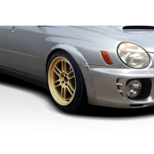 2002-2003 Subaru Impreza WRX 4DR Duraflex Race Front Fender Flares - 4 Piece - image 1 2002-2003 Subaru Impreza WRX 4DR Duraflex Race Front Fender Flares - 4 Piece - image 1